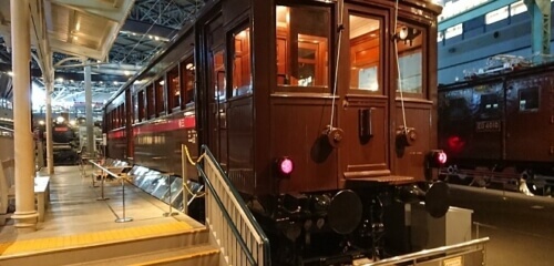 鉄道博物館の電車